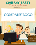 Company party label 24