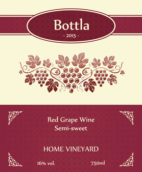 Wine label 24