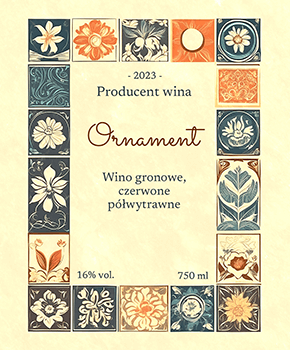 Wine label 34