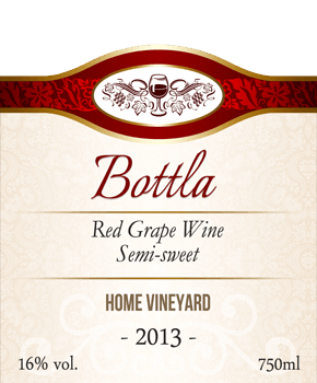 Wine label 2