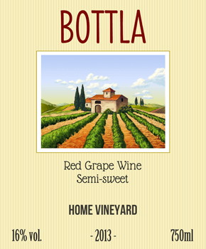 Wine label 9