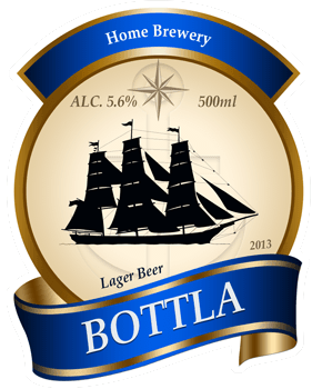 Beer label 9