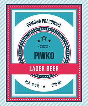 Beer label 12