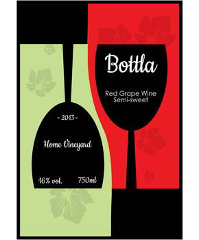 Wine label 16