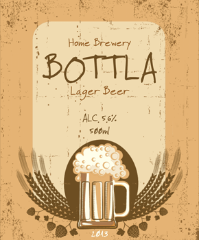 Beer label 24