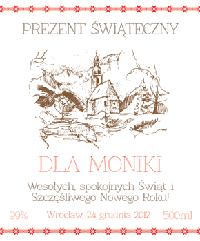 Christmas gift label 26