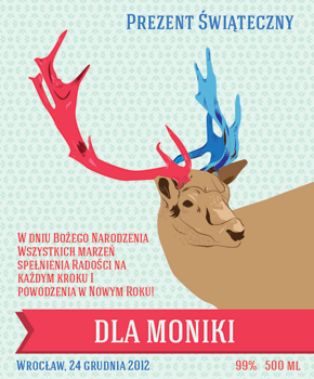 Christmas gift label 28