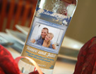 Wedding vodka label 8