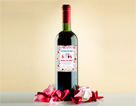 Wedding vodka label 2