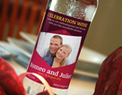 Wedding wine label 34