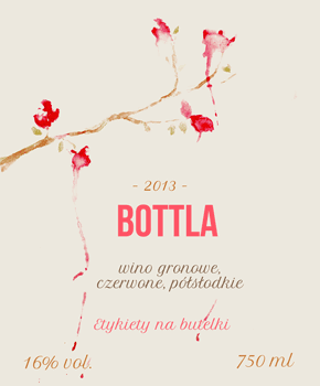 Etykieta na wino 20