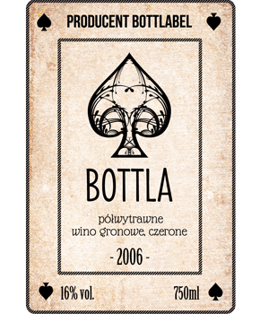Etykieta na wino 5