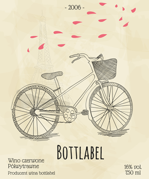 Etykieta na wino 11