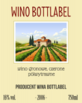 Etykieta na wino 9