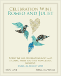 Wedding wine label 40