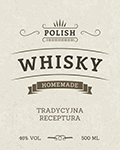 Etykieta na whisky 42